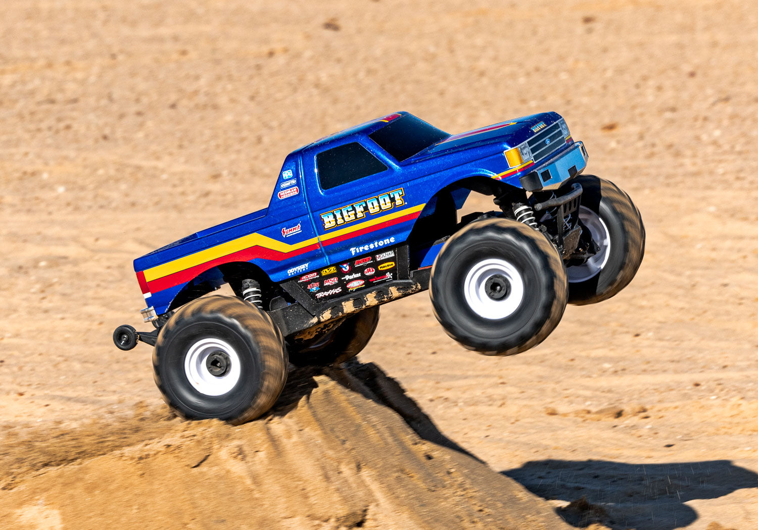 Traxxas - Bigfoot® 1/10 RTR 4WD Brushless Monster Truck w/BL-2s ESC & TQ 2.4GHz Radio, Azul