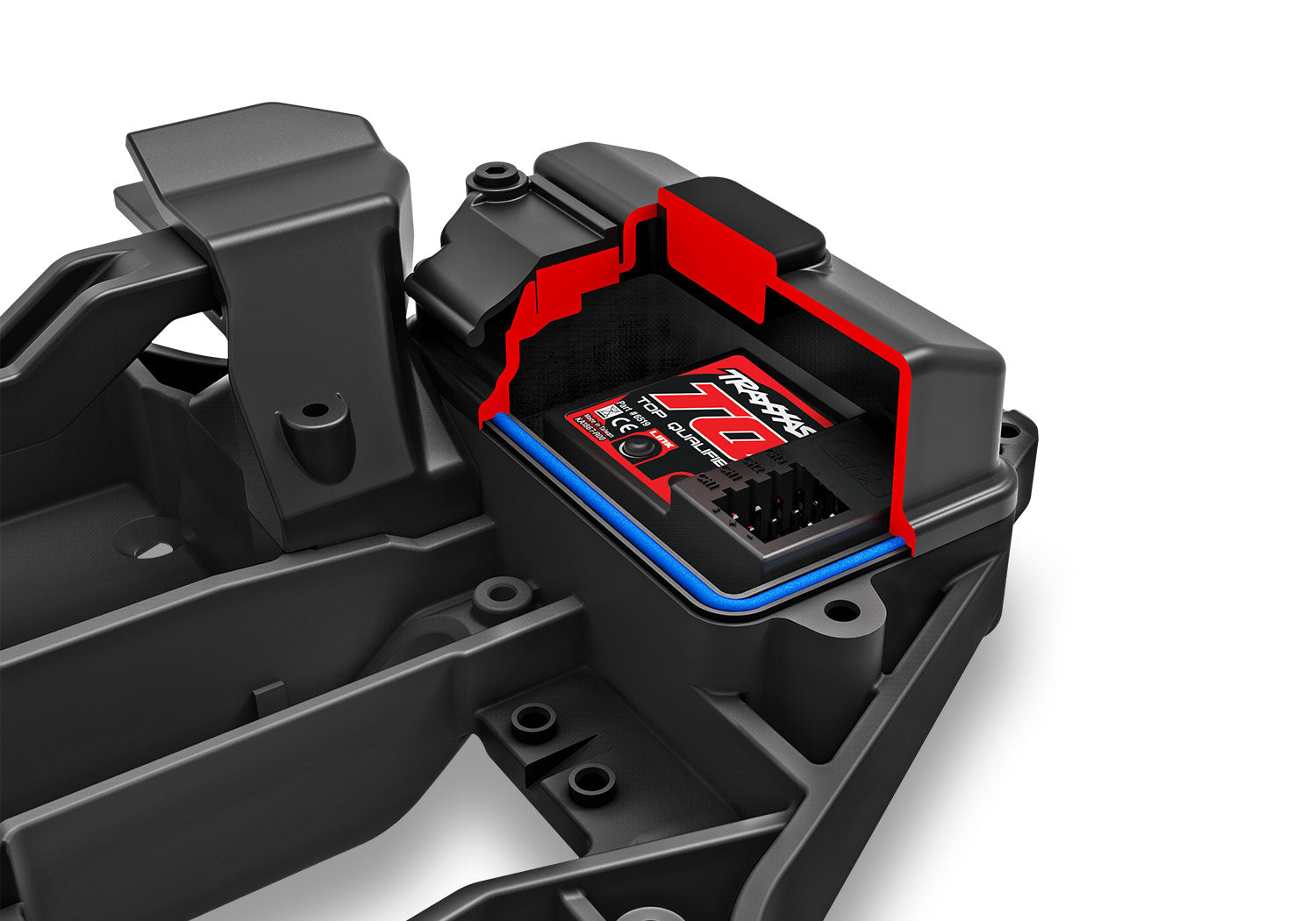 Traxxas - Bigfoot® 1/10 RTR 4WD Brushless Monster Truck w/BL-2s ESC & TQ 2.4GHz Radio, Azul