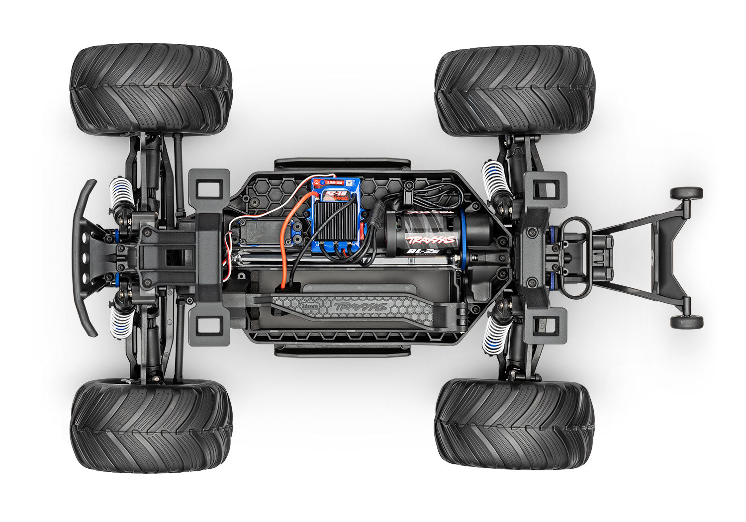 Traxxas - Bigfoot® 1/10 RTR 4WD Brushless Monster Truck w/BL-2s ESC & TQ 2.4GHz Radio, Azul