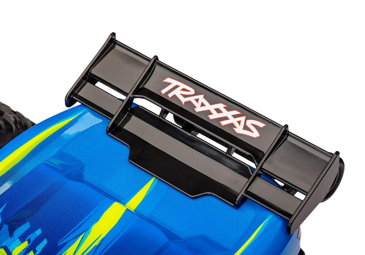 Traxxas - Rustler® 4x4 VX3 1/10 RTR 4WD Brushless Stadium Truck w/VX3 ESC, TQi™ Sport 2.4GHz Radio & TSM®, Morada