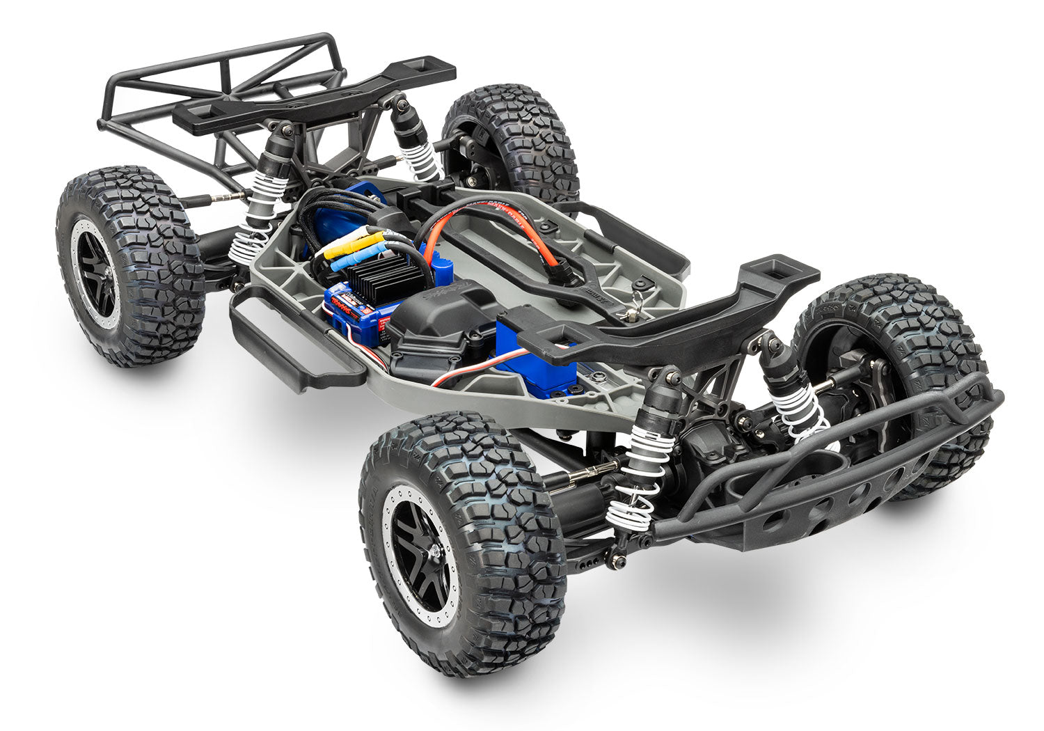 Traxxas - Slash VXL 1/10 RTR 4x4 Brushless Short Course Truck w/TQi™ 2.4GHz Radio & TSM®, Roja