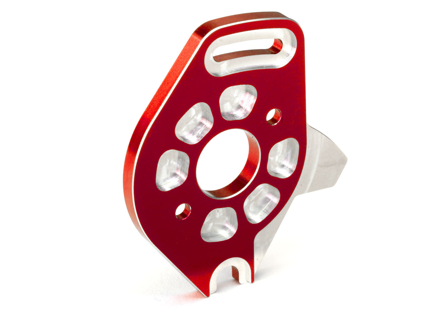 Traxxas - Red Aluminum Machined Motor Plate