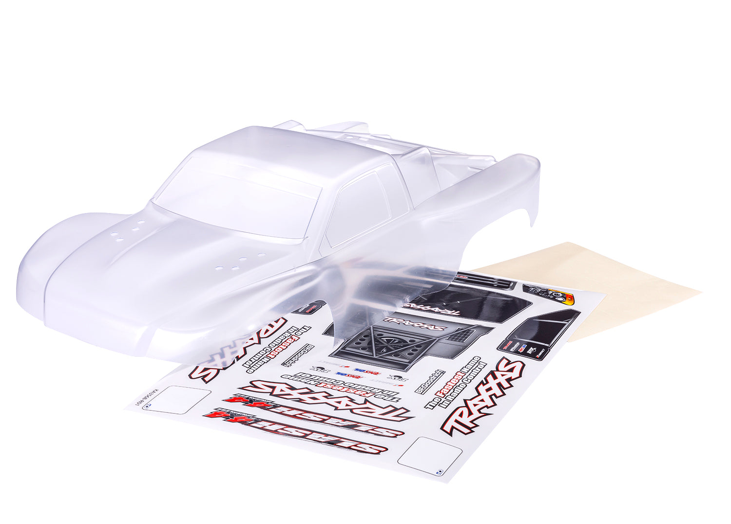 Traxxas - Slash 1/10 Pre-Cut Short Course Truck Body (Clear)