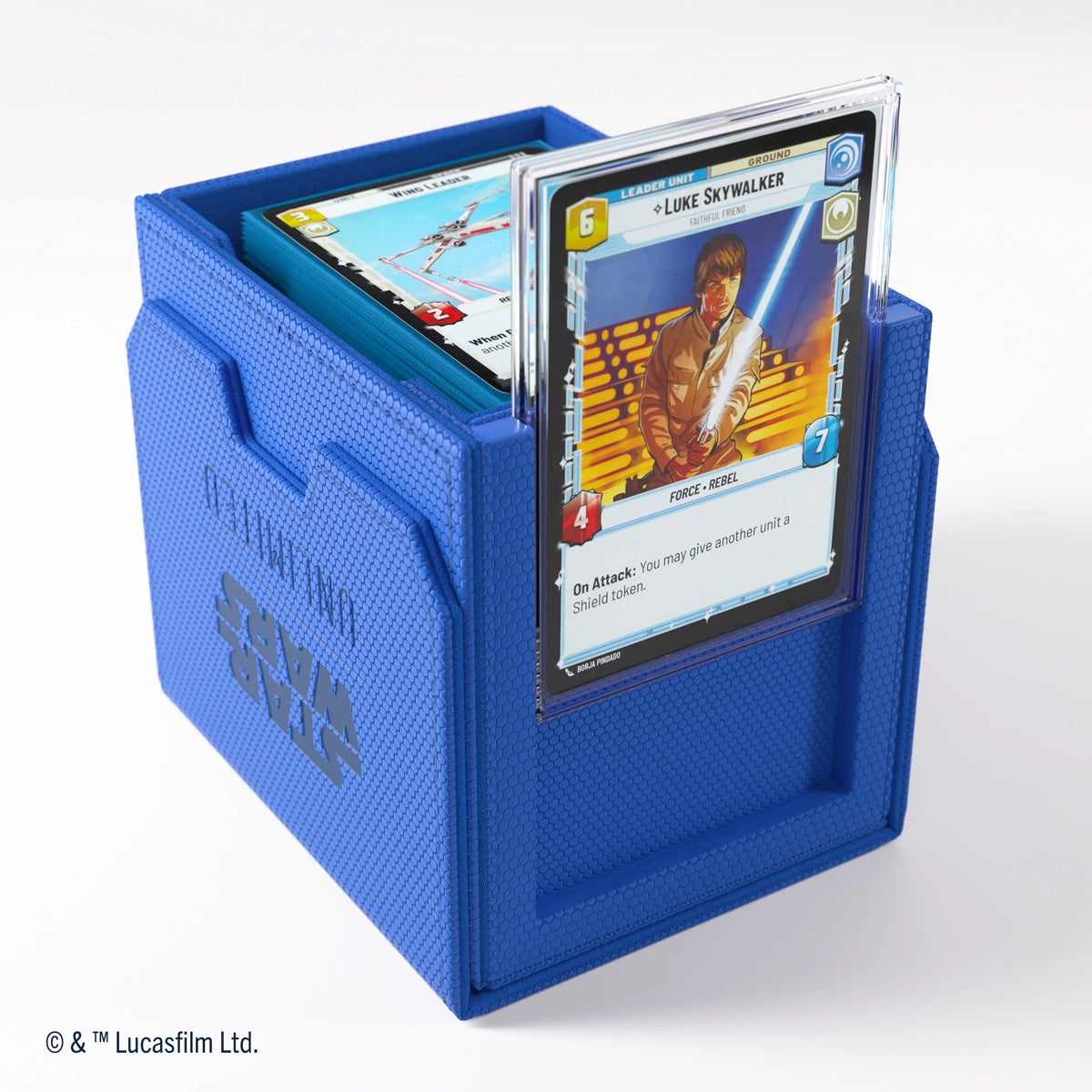 Gamegenic - Star Wars: Unlimited - Deck Pod - Estuche para tarjetas - Azul