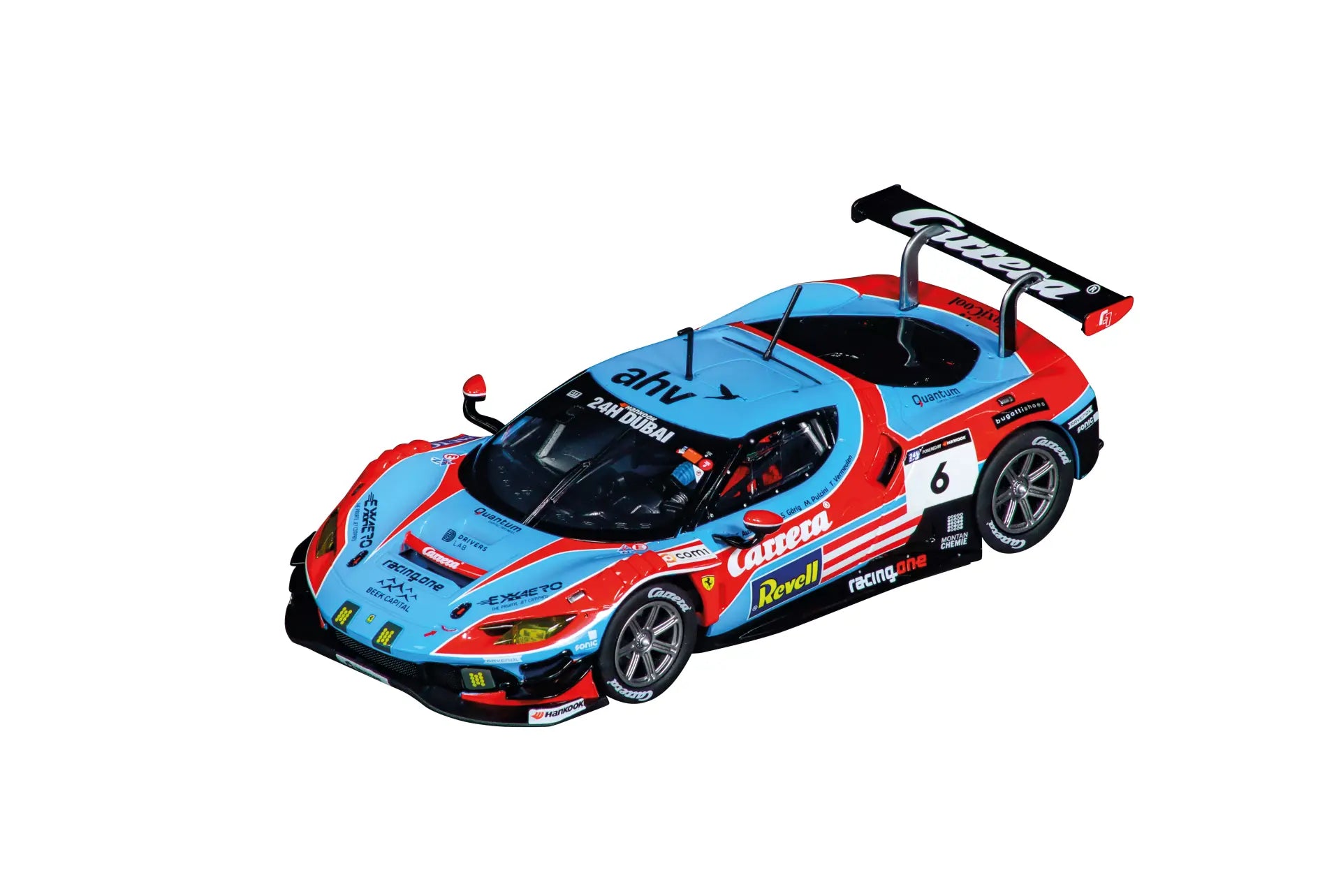Carrera - "Ferrari 296 GT3 "Carrera, No.6" 24H Dubai Analogo, Escala 1/32