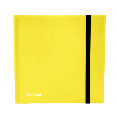 Ultra PRO - Eclipse 12 - Pocket PRO - Binder - Lemon Yellow