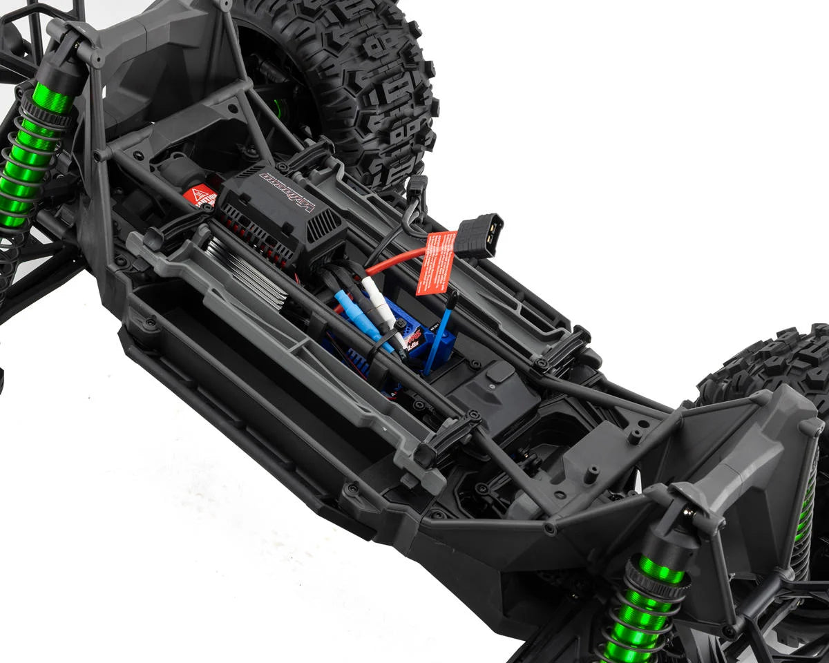 Traxxas - X-Maxx 8S 1/6 4WD Brushless RTR Monster Truck w/2.4GHz TQi Radio, TSM & Belted Tires, Naranja