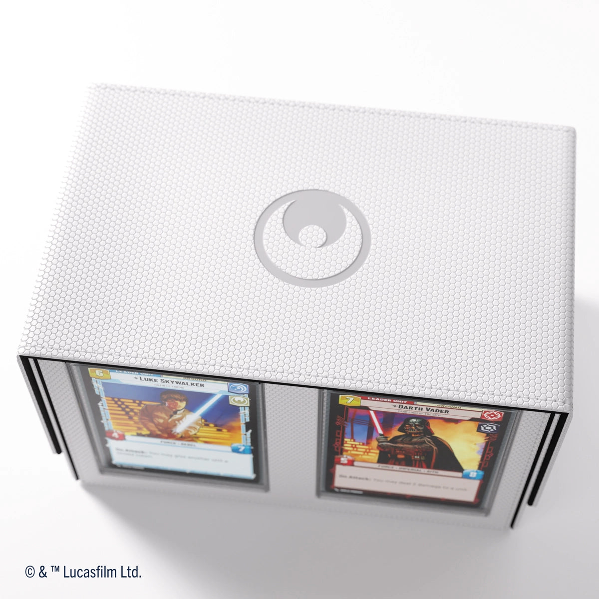 Gamegenic - Star Wars: Unlimited - Double Deck Pod - Estuche para tarjetas - Blanco