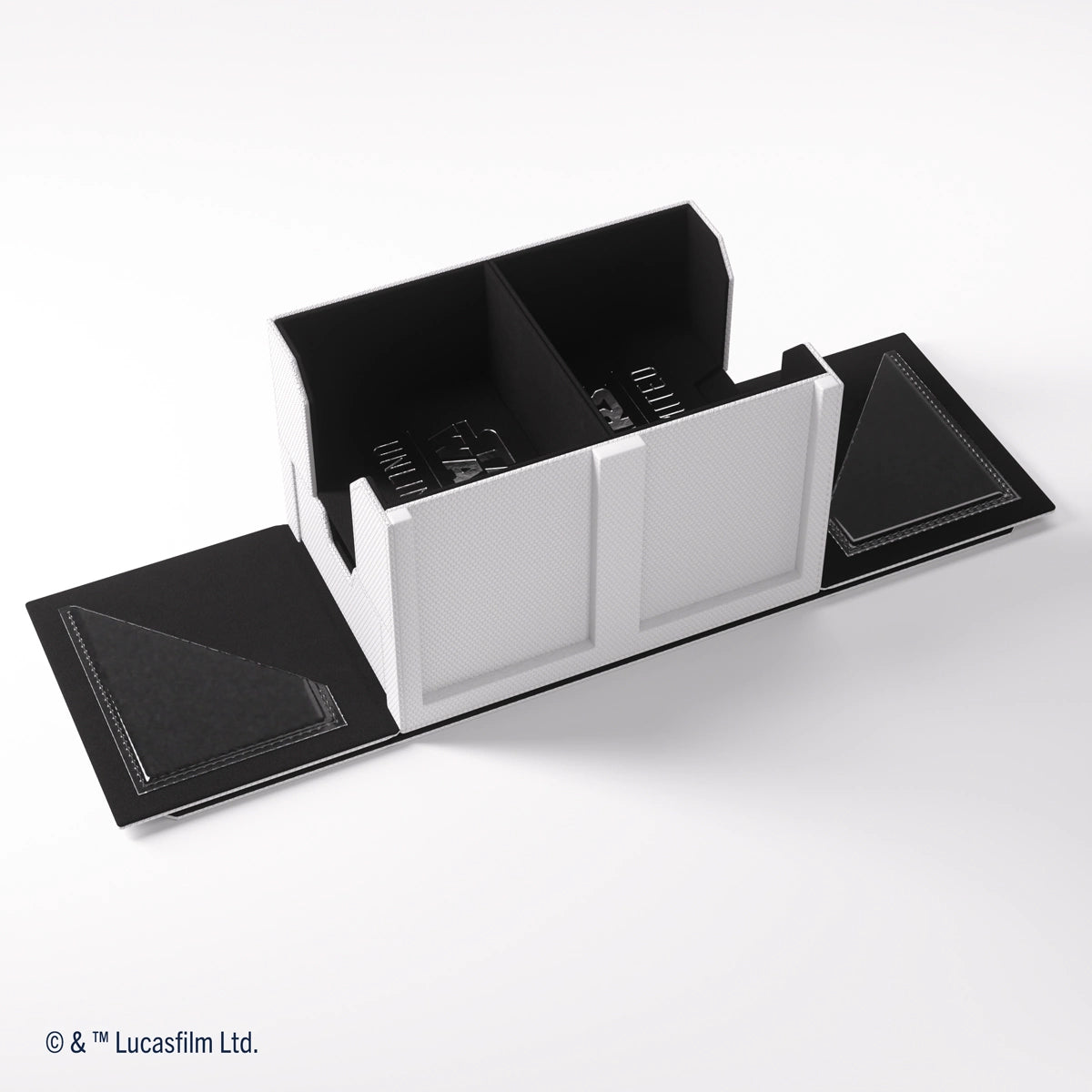 Gamegenic - Star Wars: Unlimited - Double Deck Pod - Estuche para tarjetas - Blanco