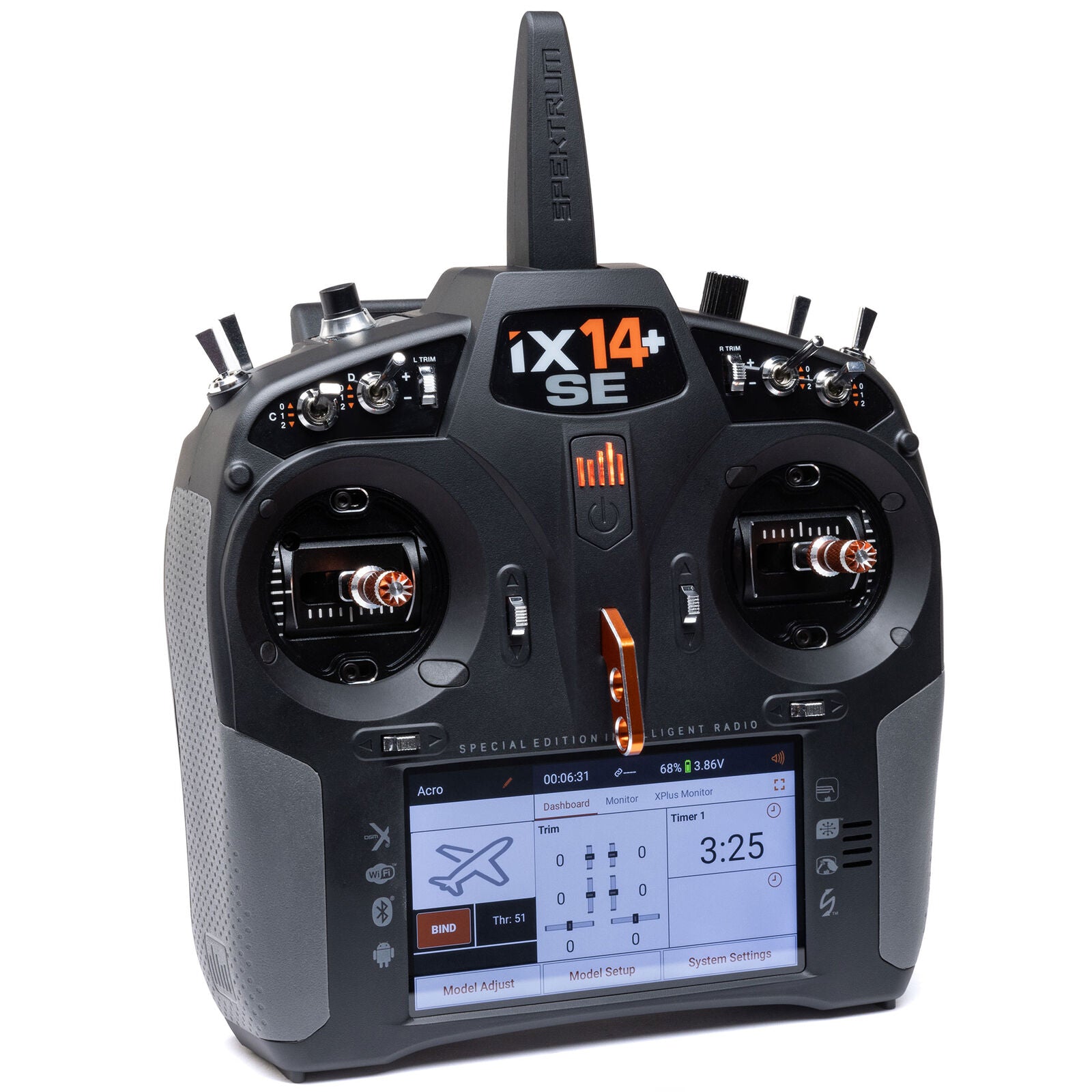 Spektrum RC - Spektrum iX14+ SE 20-Channel DSMX Transmitter Only