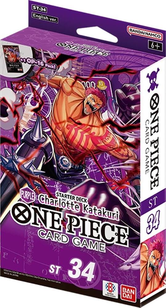 Bandai - One Piece Card Game Starter Deck - Charlotte Katakuri - [ST-34]