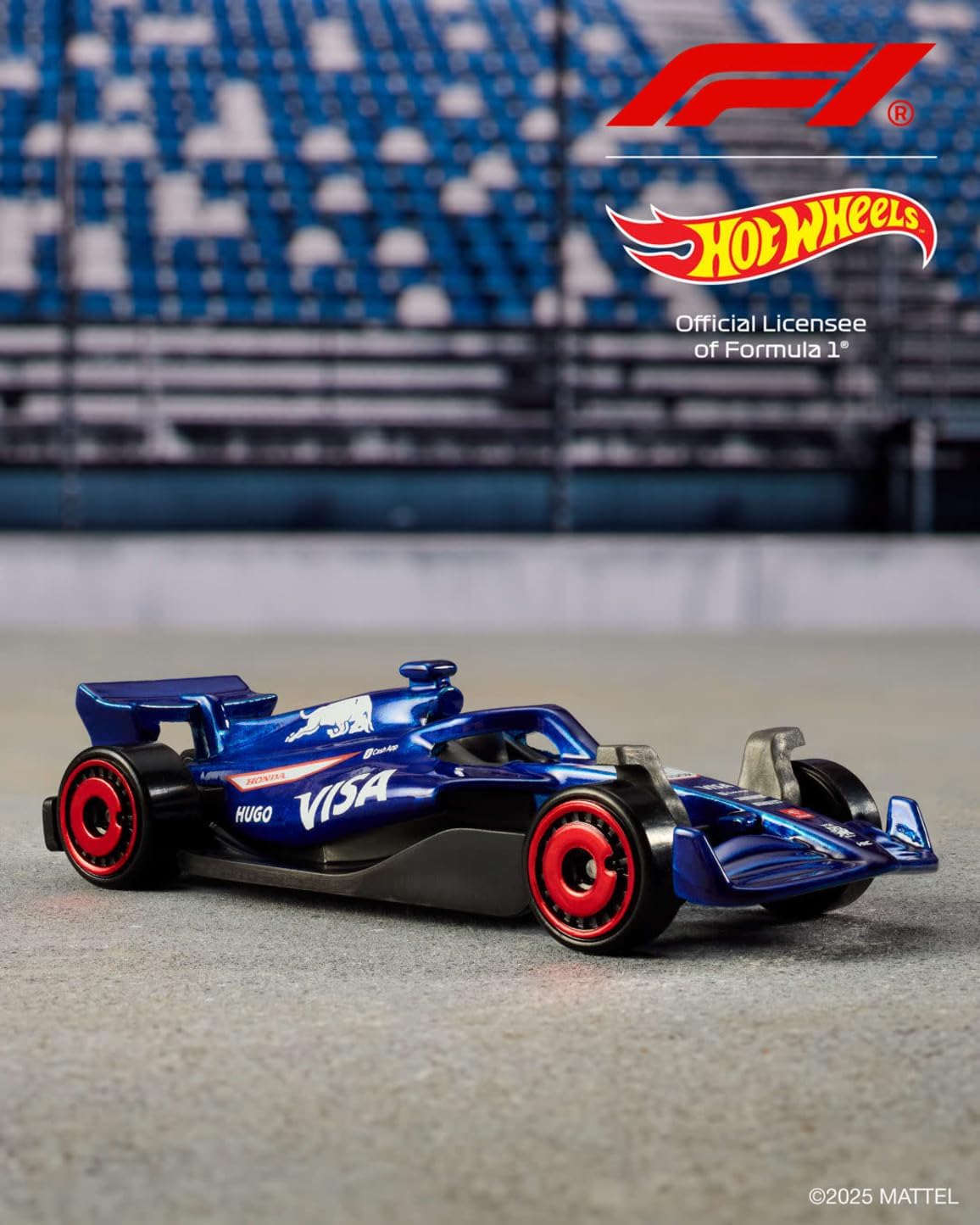 Mattel - Hot Wheels F1, Paquete de 5 Autos