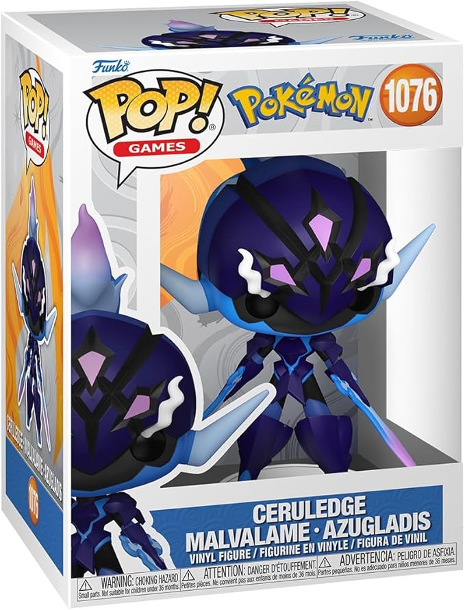 Funko Pop Games: Pokemon - Ceruledge, #1076