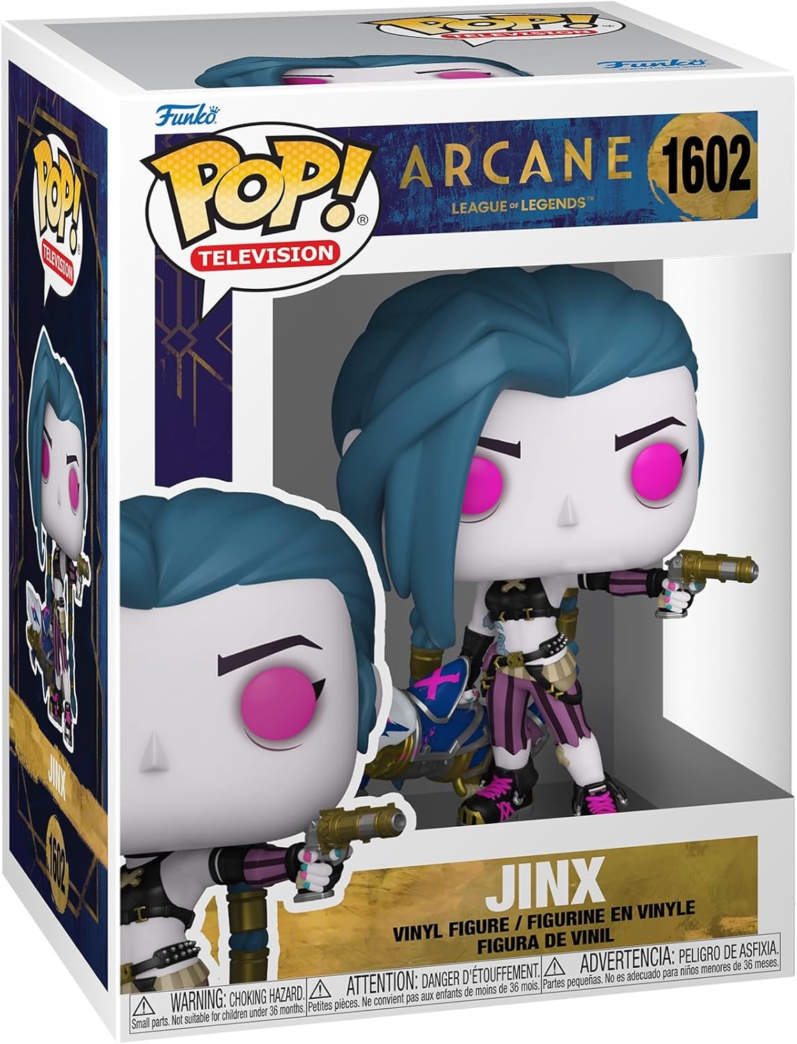 Funko Pop TV: Arcane League of Legends - Jinx, #1602