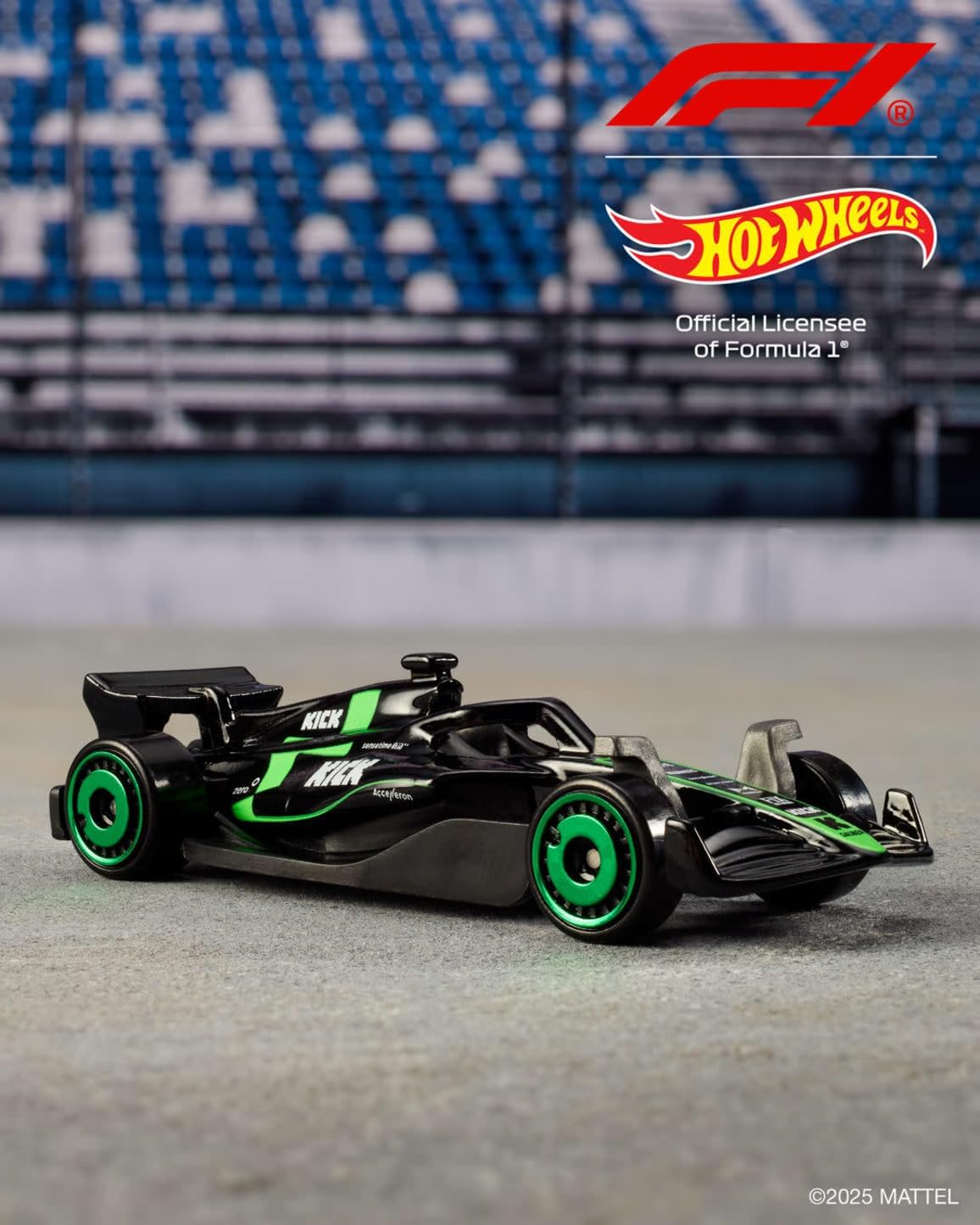 Mattel - Hot Wheels F1, Paquete de 5 Autos