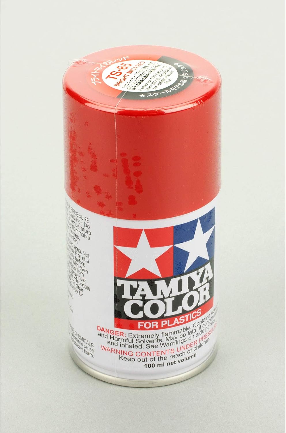 Tamiya - TS-86 Brilliant Red Lacquer Spray Paint (100ml)