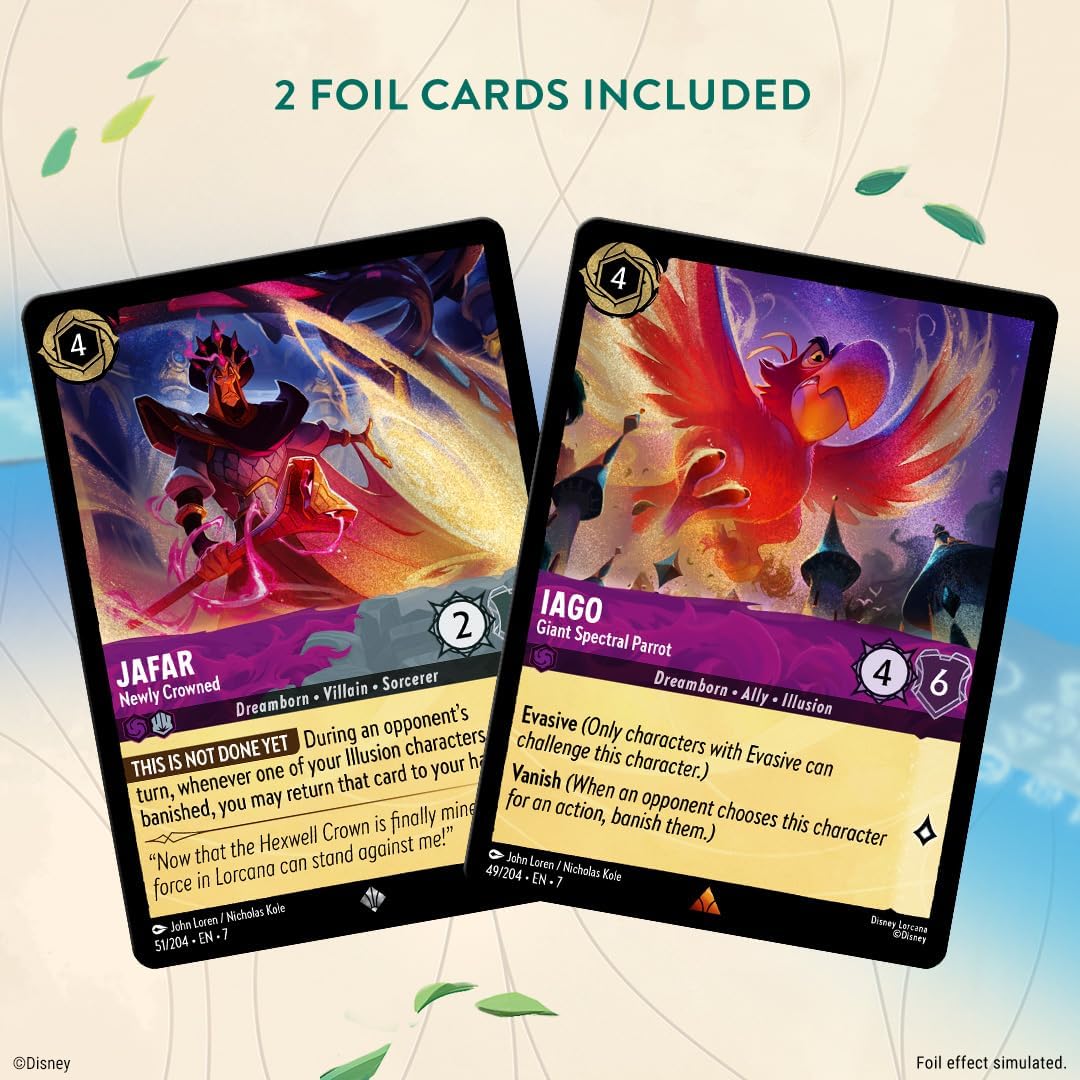 Ravensburger - Disney Lorcana: Archazia's Island - Starter Deck (Amethyst & Steel) (Ingles)