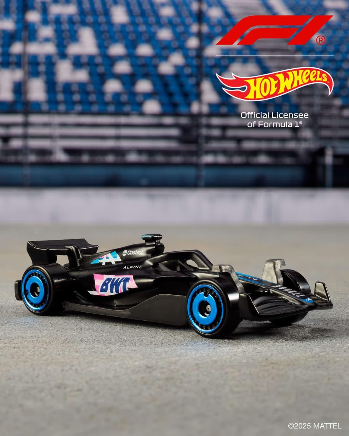 Mattel - Hot Wheels F1, Paquete de 5 Autos