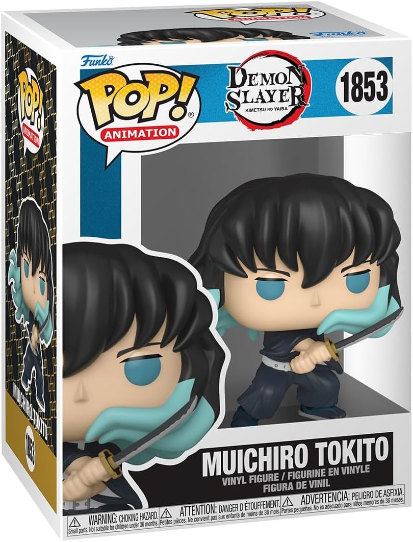 FUNKO POP Animation: Demon Slayer - Muichiro Atacando, #1853