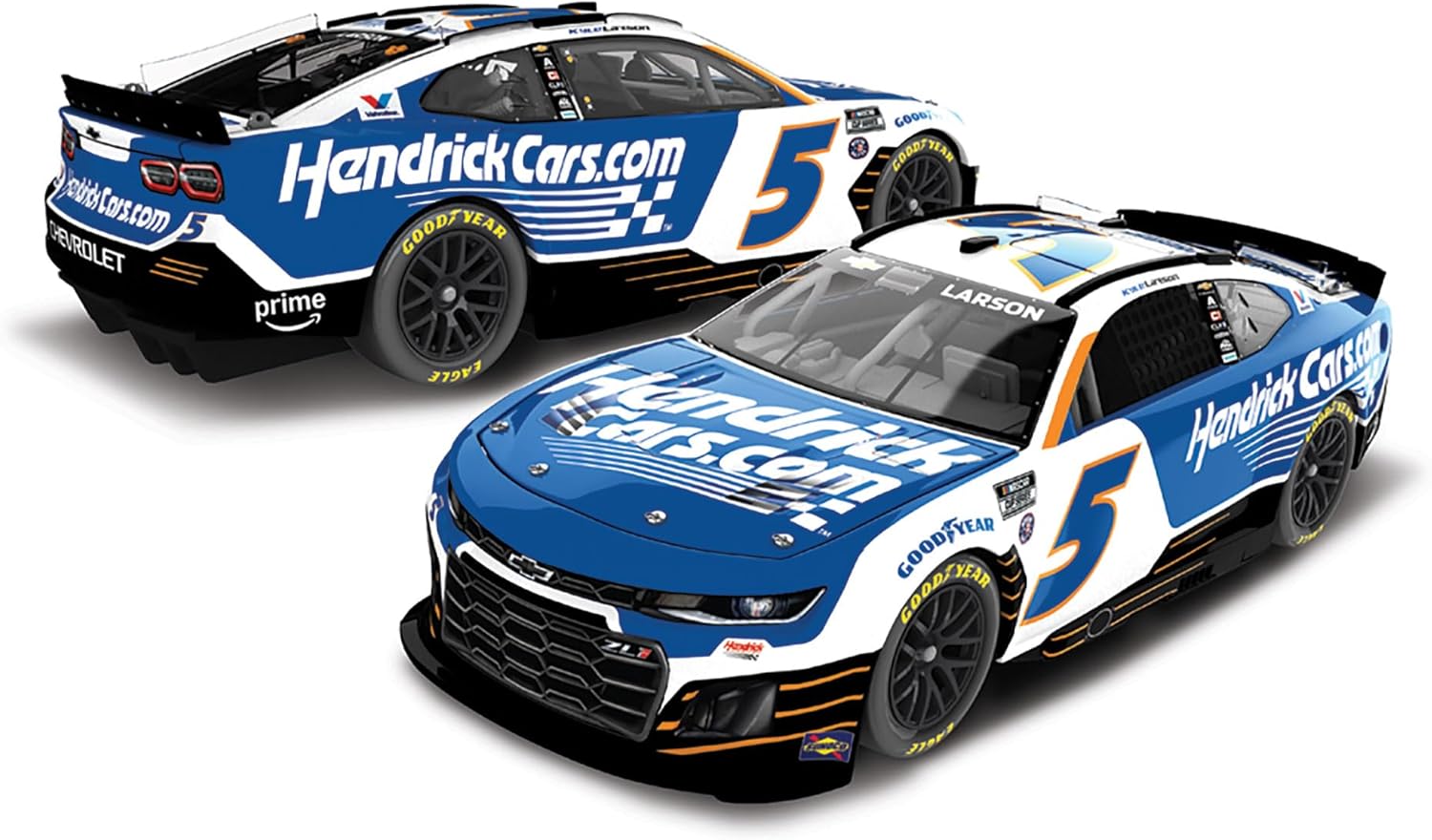 Lionel Racing - Kyle Larson #5 HendrickCars.com H1100 2025 Chevrolet, escala 1:64