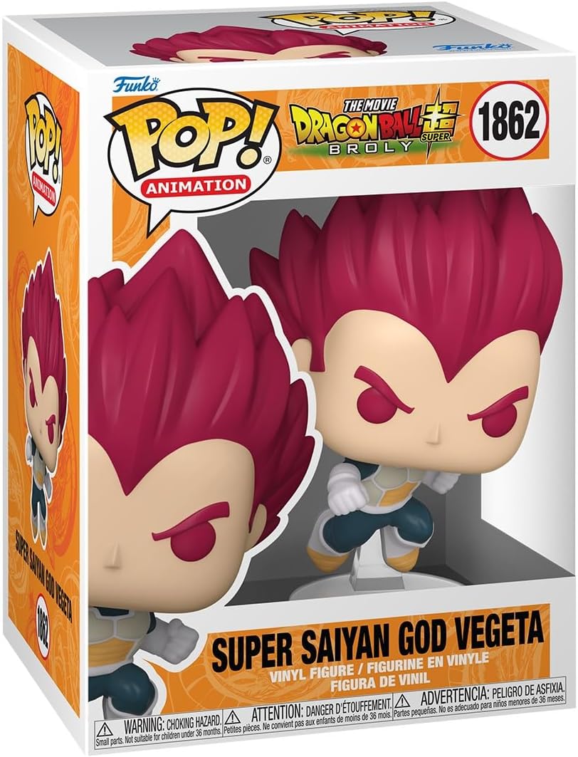 Funko Pop Animation: Dragon Ball Super Broly - Vegeta Super Saiyan God, #1862