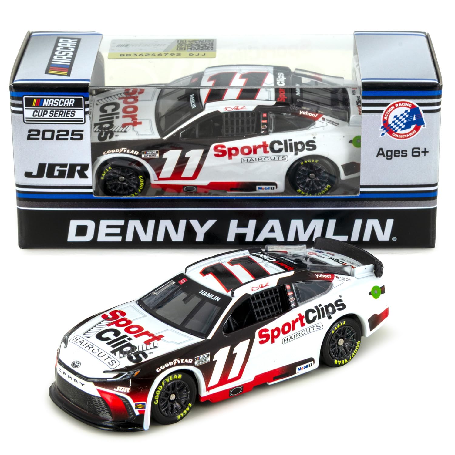 Lionel Racing - Denny Hamlin #11 Sport Clips 2025 Camry, escala 1:64