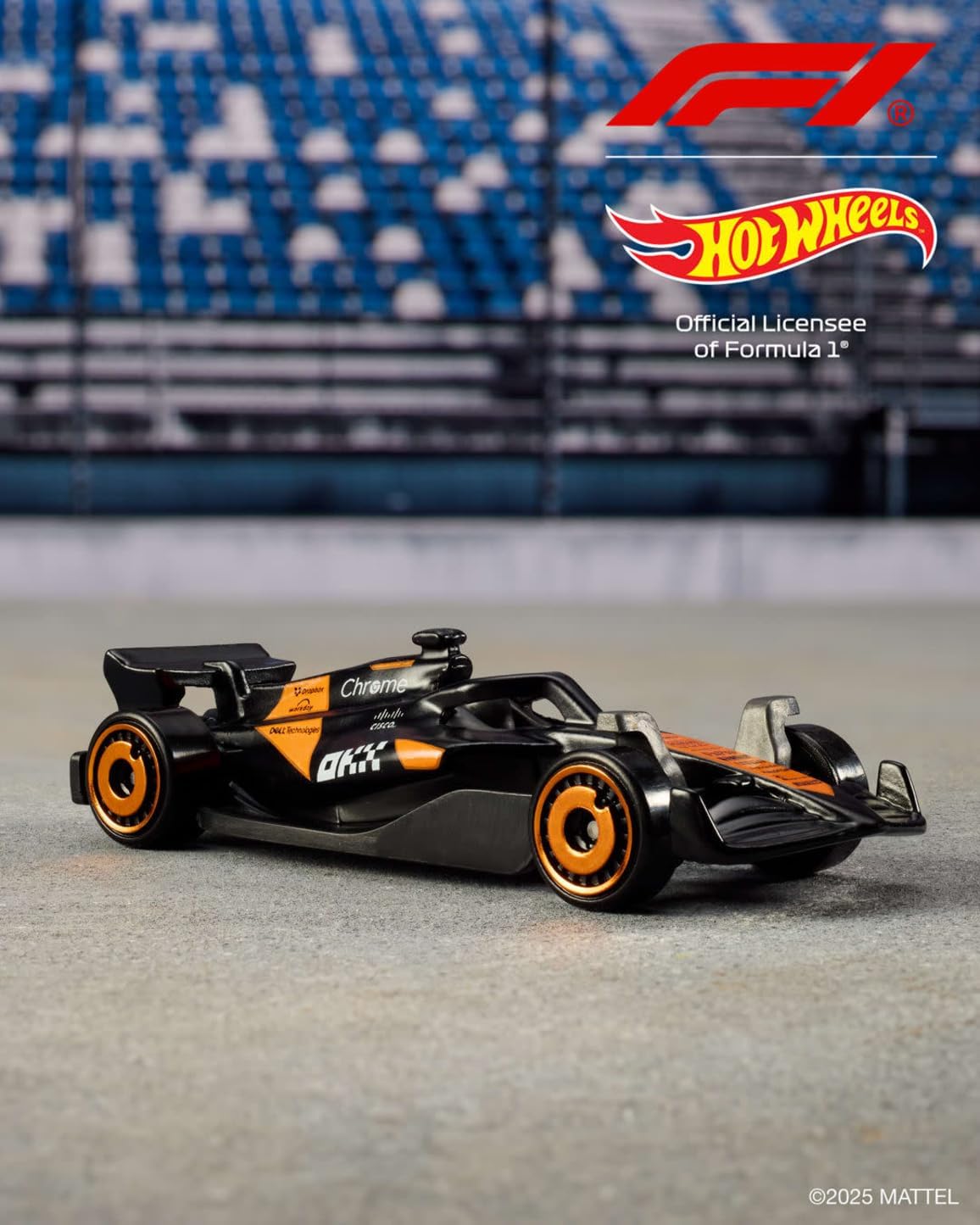 Mattel - Hot Wheels F1, Paquete de 5 Autos