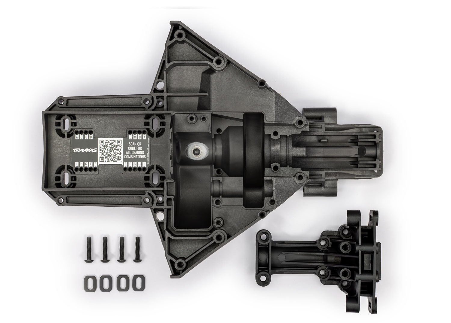 Traxxas - X-Maxx Rear Upper & Lower Bulkhead Set
