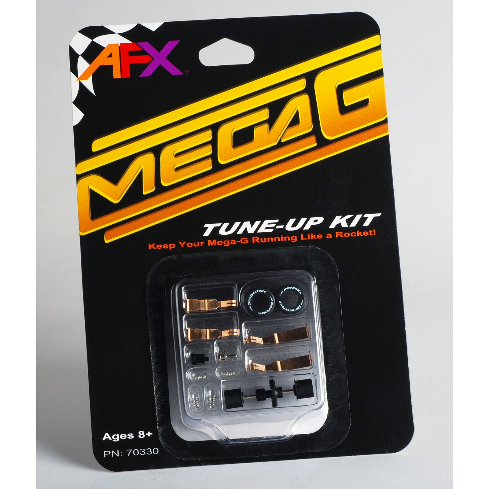 AFX - Mega-G Tune Up Kit with Long & Short Pick Up Shoes, Escala 1/64