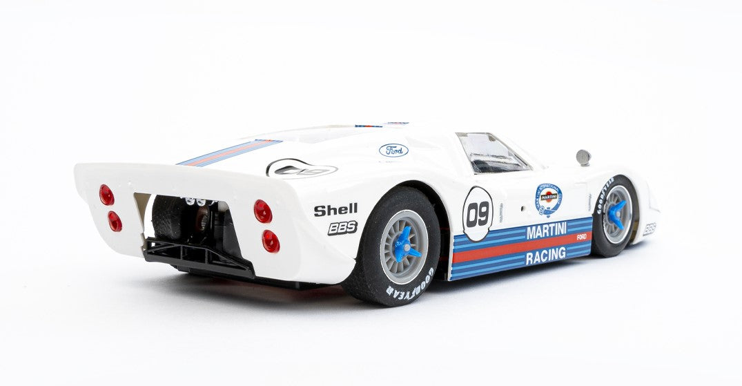 NSR - Ford GT40 MkIV - Martini Racing #9 - White - Análogo, escala 1/32