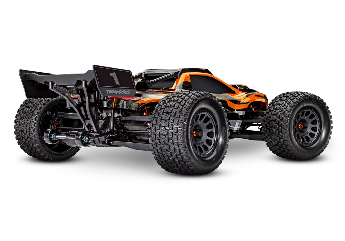 Traxxas - XRT 8S Extreme 4WD Brushless RTR Race Truck w/2.4GHz TQI Radio & TSM, Naranja