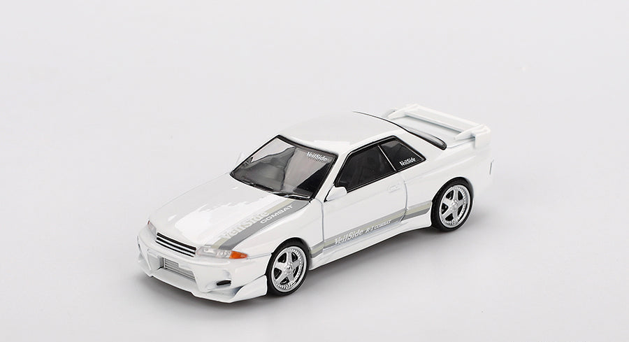 Mini GT - Nissan Skyline GT-R (R32) VeilSide Combat C-I White 1/64