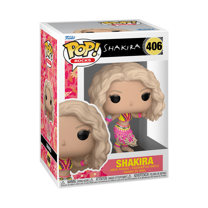 FUNKO POP Rocks: Shakira - Shakira Waka Waka, #406