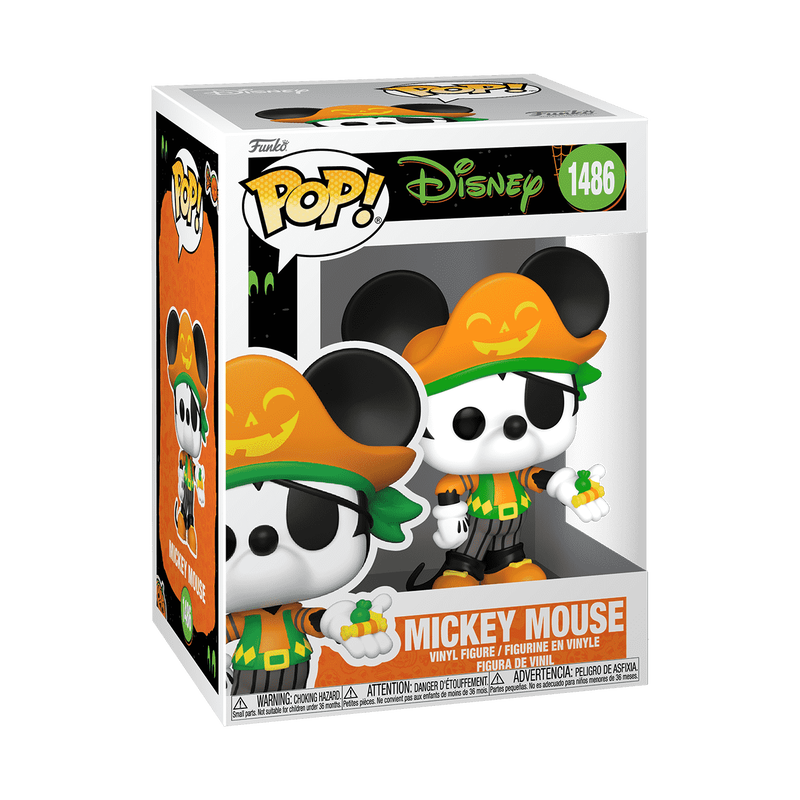 Funko Pop Disney: Halloween - Pirata Mickey, #1486