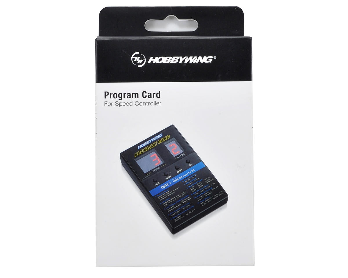Hobbywing - LED Program Card