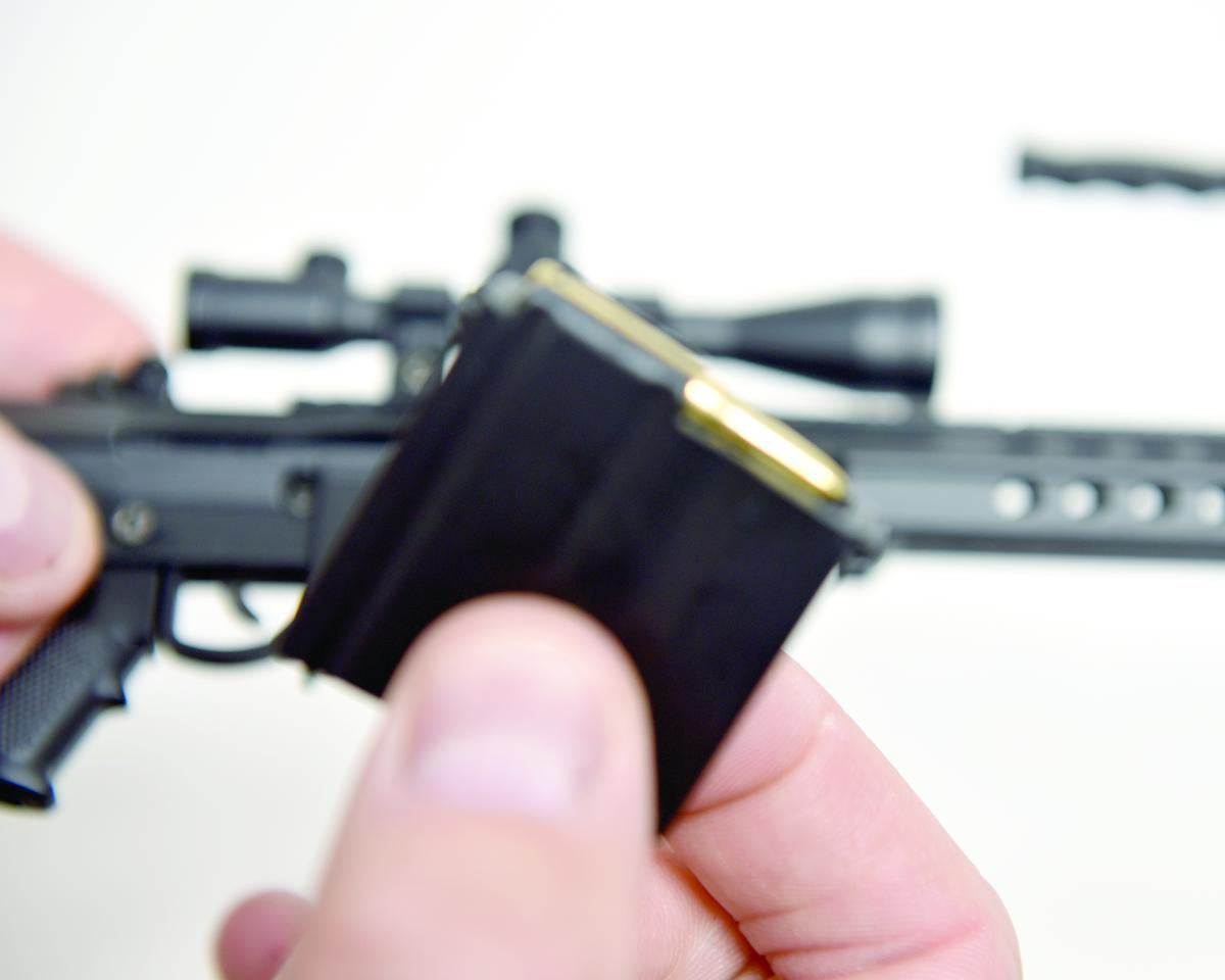 GoatGuns - Miniature 1/4 Scale Die-Cast Barrett 82A1 .50 CAL Model Kit (Black)