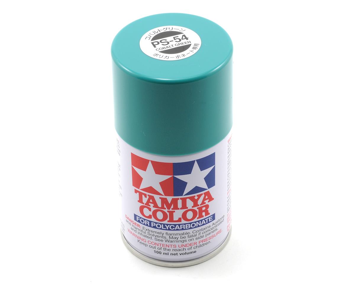 Tamiya - PS-54 Cobalt Green Spray Paint, 100ml Spray Can