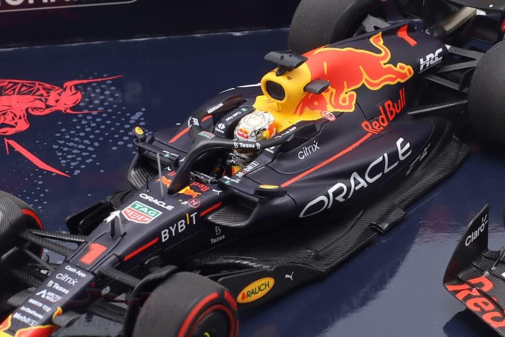 Minichamps - Red Bull - F1 Set 2X RB18 Team Oracle Red Bul Racing #1 Winner Emilia Romagna Italy GP World Champion 2022 Max Verstappen + #11 2nd Emilia Romagna Italy GP 2022 Sergio Pérez, escala 1:43