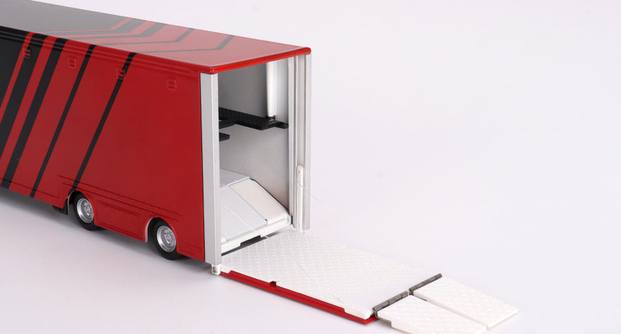 Mini GT - Mercedes-Benz Actros w/ Racing Transporter "ADVAN" 1/64