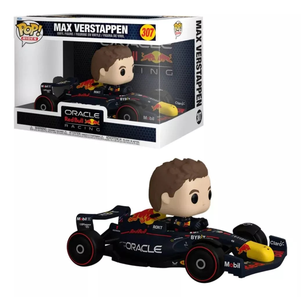 FUNKO POP Rides Super Deluxe: Formula 1 - Max Verstappen, #307