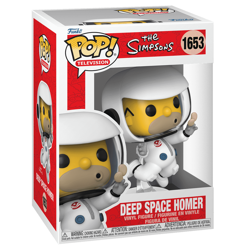 Funko Pop TV: Los Simpson - Homero En El Espacio Profundo, #1653