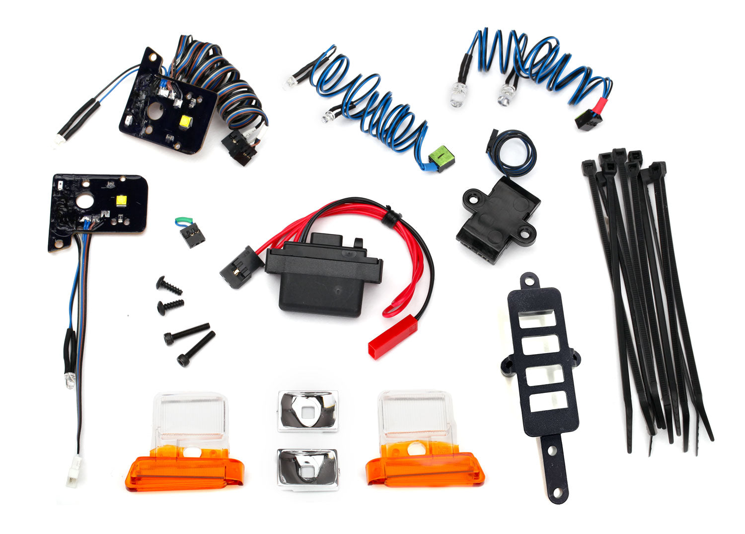 Traxxas - TRX-4 Ford Bronco Complete LED Light Set w/Power Supply