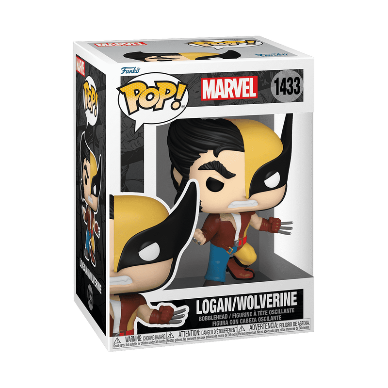 Funko Pop Marvel: Splits - Logan Wolverine, #1433