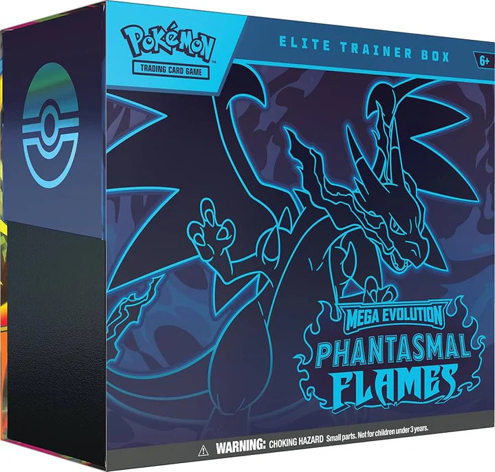 Pokemon TCG: Mega Evolution 02 Phantasmal Flames- Elite Trainer Box (Ingles)