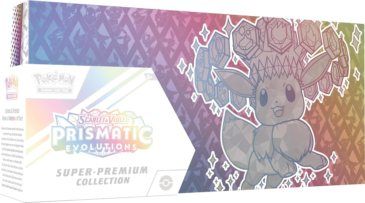 Pokémon TCG: Scarlet & Violet Prismatic Evolutions Super-Premium Collection (Ingles)