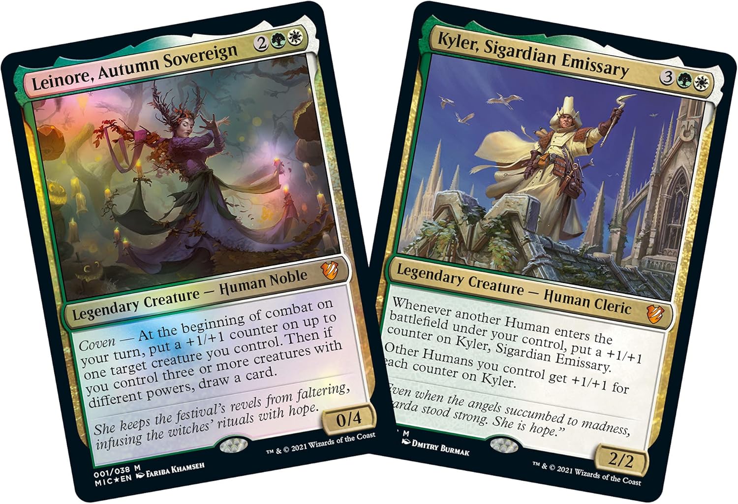 Magic MTG -Innistrad: Midnight Hunt - Commander Deck - Cover Counters (ingles)