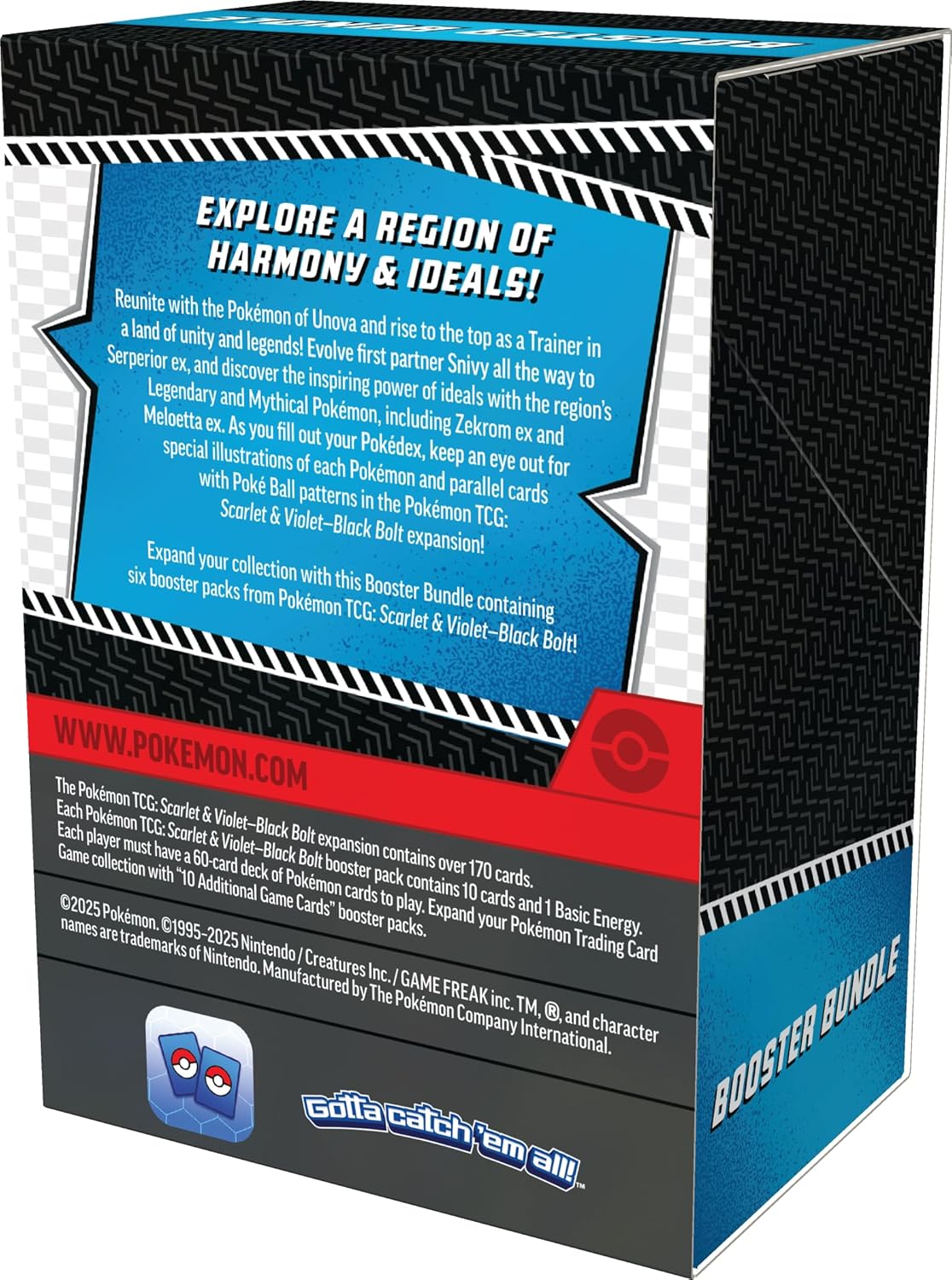 Pokémon TCG: Scarlet & Violet 10.5 Black Bolt - Booster Bundle (Ingles)