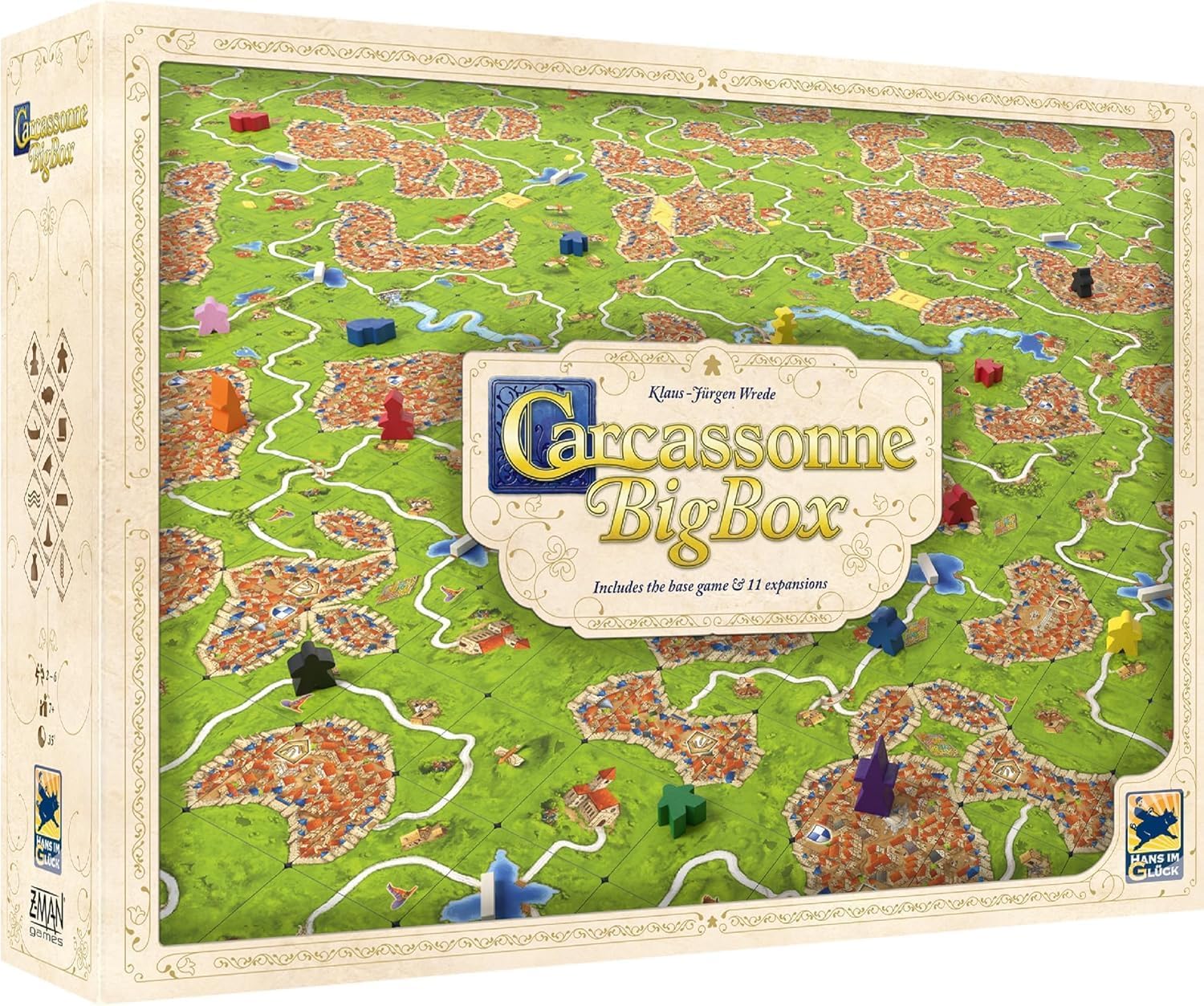 Devir - Carcassonne Big Box (Español)