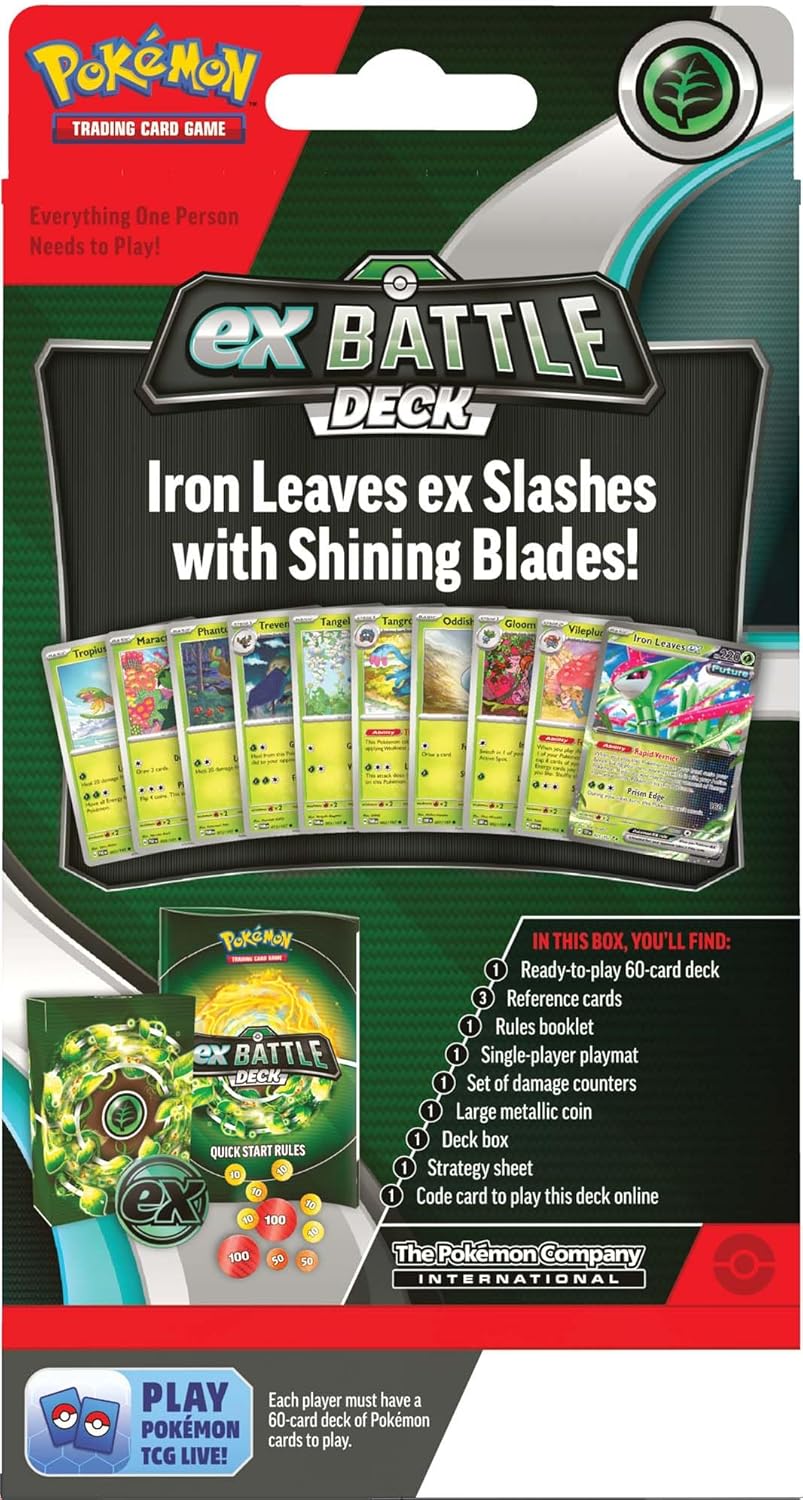 Pokémon TCG: EX Battle Deck - Iron Leaves EX  (Ingles)