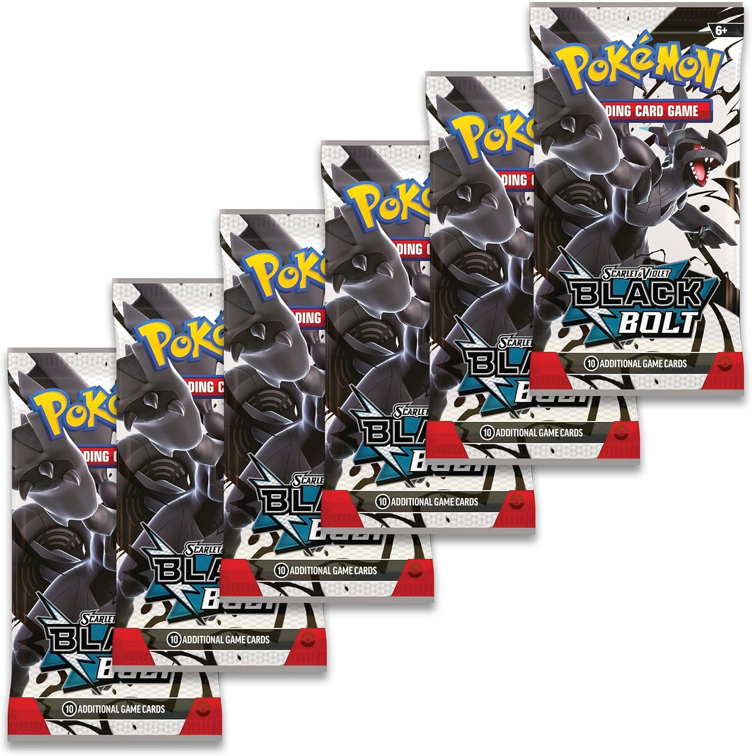 Pokémon TCG: Scarlet & Violet 10.5 Black Bolt - Booster Bundle (Ingles)